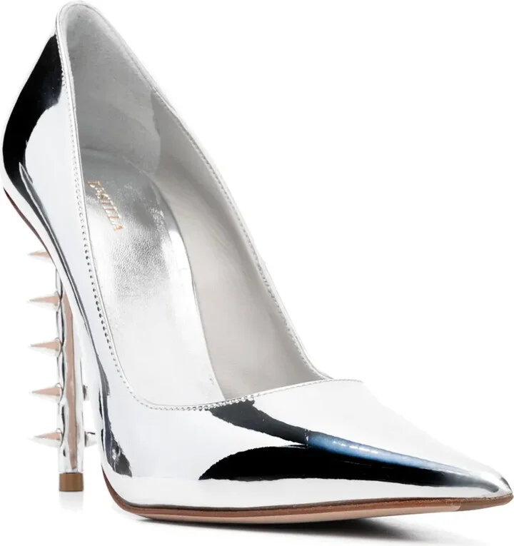 Jagger 120mm Rockstud-embellished pumps - Image 2
