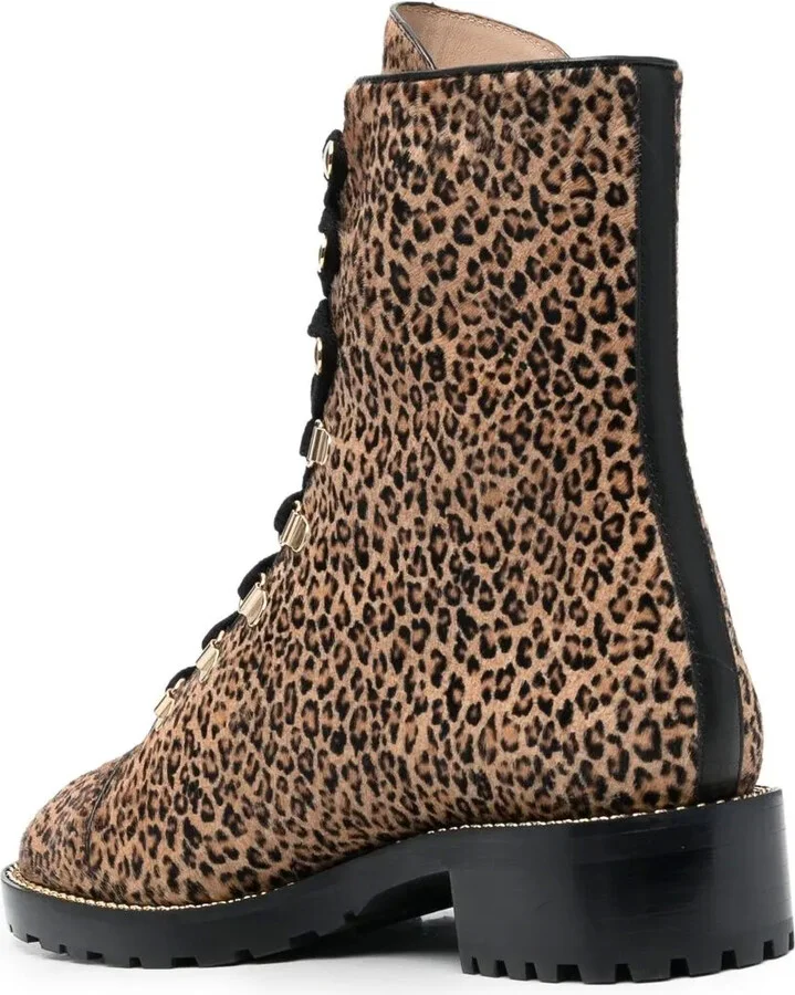 Jaguar-Print 40mm Ankle Boots - Image 3