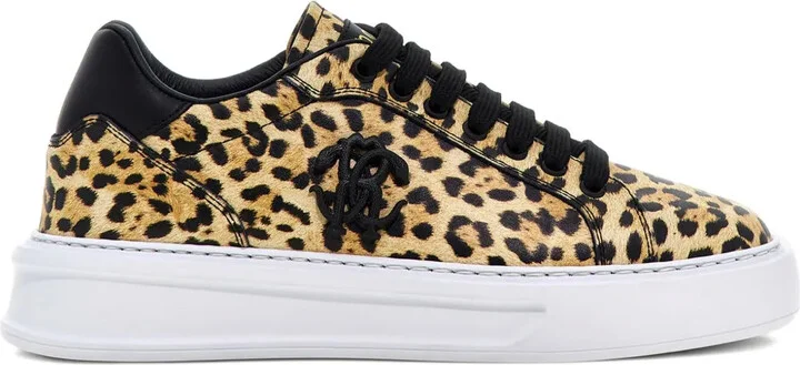 Jaguar-Print Sneakers