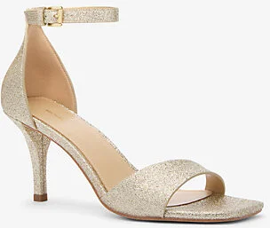 Jaida Metallic Leather Sandal