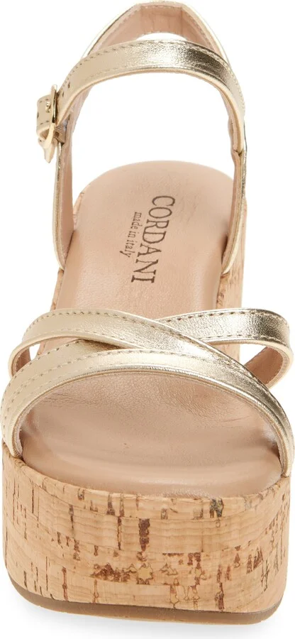 Jaiden Ankle Strap Platform Wedge Sandal - Image 10