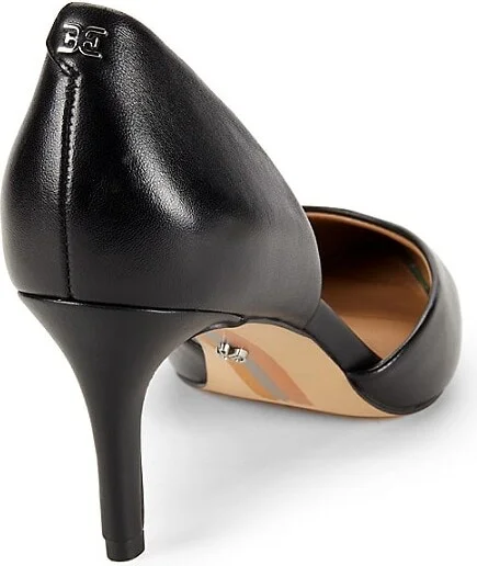 Jaina 50MM Leather D'orsay Pumps - Image 3