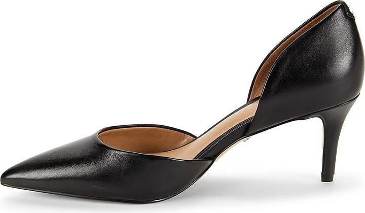 Jaina 50MM Leather D'orsay Pumps - Image 4