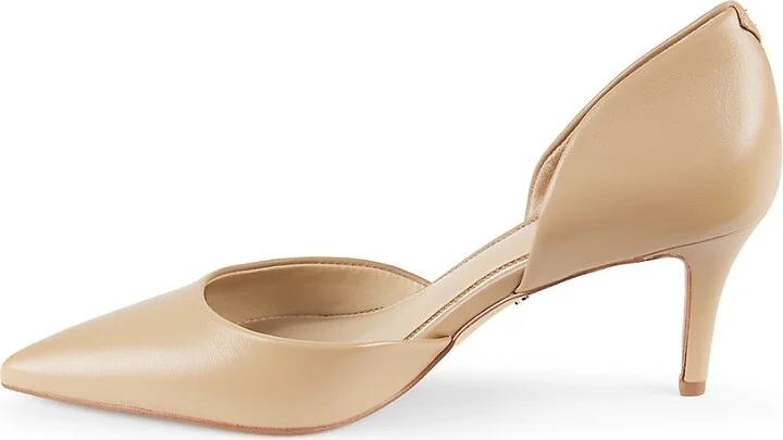 Jaina 63MM Leather D'Orsay Pumps - Image 4