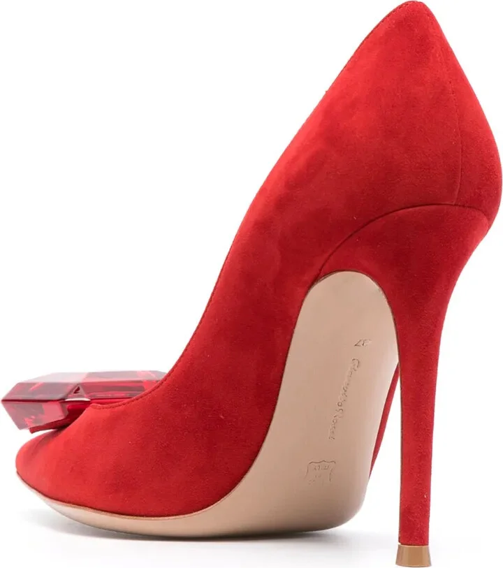 Jaipur 105mm gemstone pumps - Image 3