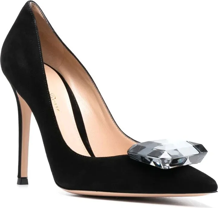 Jaipur 105mm suede pumps - Image 2