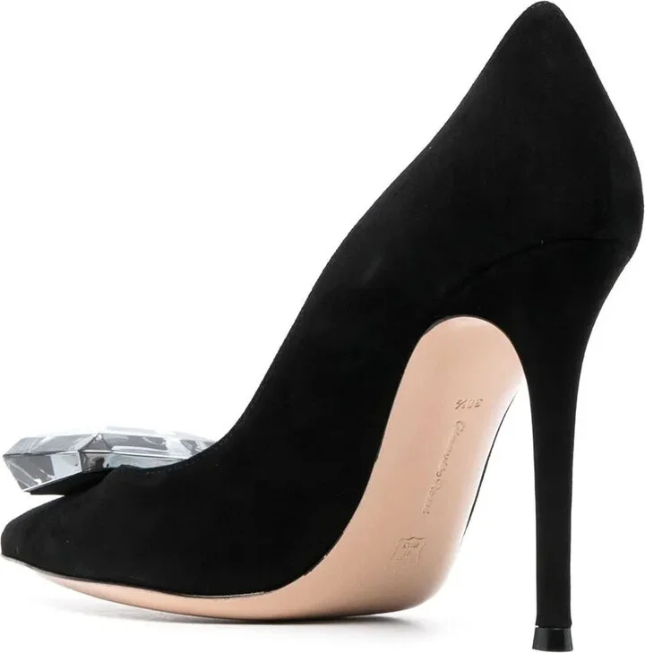 Jaipur 105mm suede pumps - Image 3