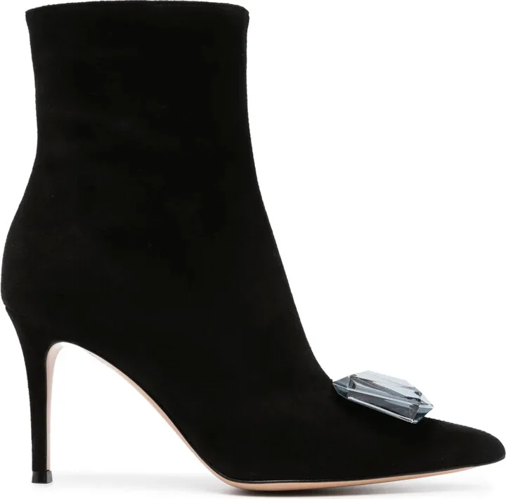 Jaipur 85mm suede ankle boots