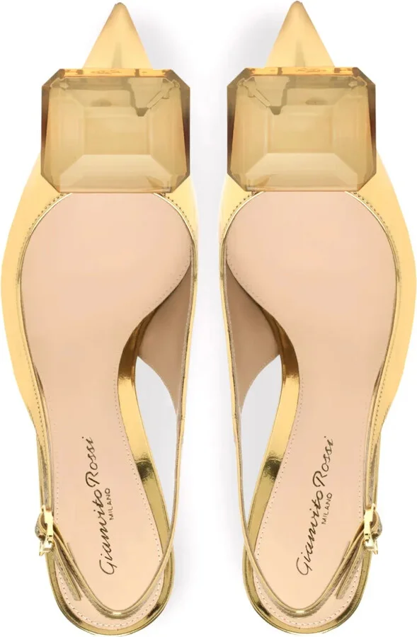 Jaipur 90mm slingback pumps - Image 3