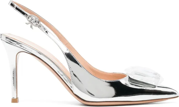 Jaipur 90mm slingback pumps