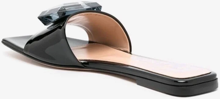 Jaipur Leather Flat Sandals - Image 2