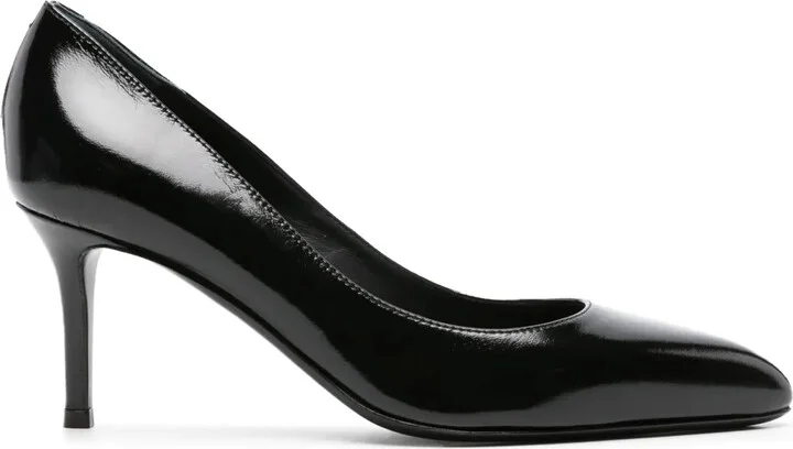 Jakye 75mm patent-leather pumps