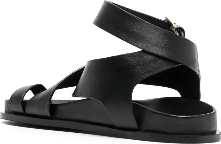 Jalen flat leather sandals - Image 3