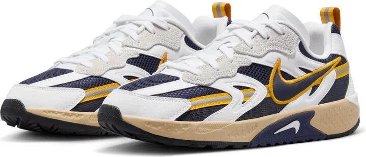 White/ Midnight Navy/ Gold