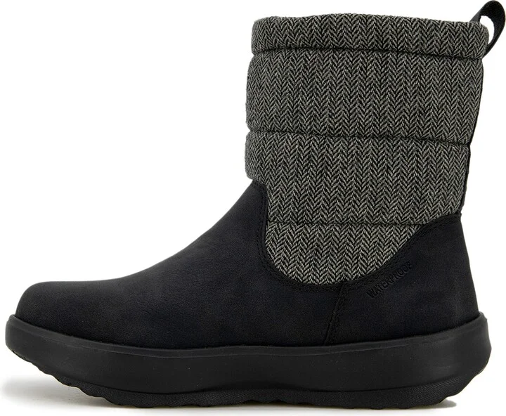 Black Herringbone