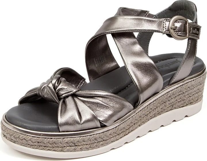 Jambu Women's Diana Slip on Wedge Sandals - Image 3