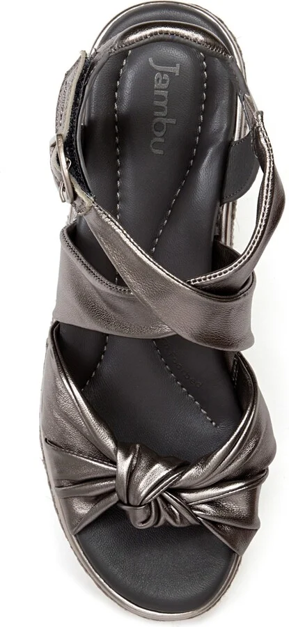 Jambu Women's Diana Slip on Wedge Sandals - Image 5