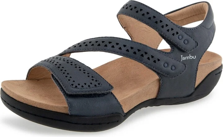 Jambu Women's Makayla Slip on Casual Flat Sandals - Image 6