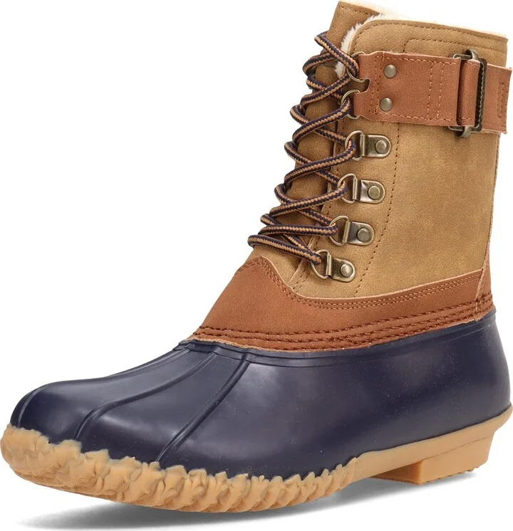 Navy/Tan