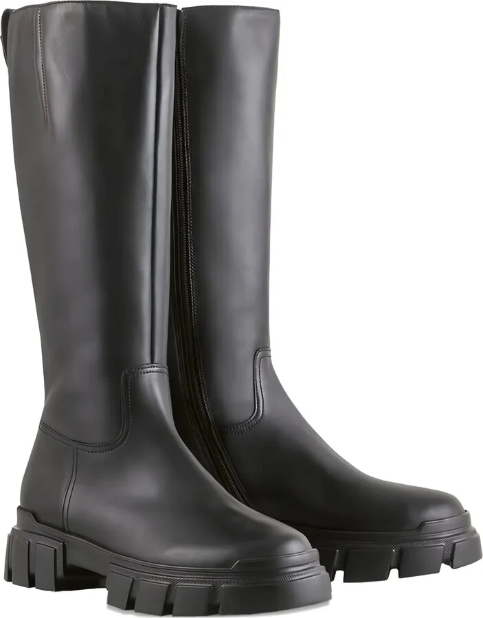 James chunky-sole knee-high boots