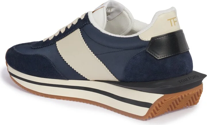 James Mixed Media Low Top Sneaker - Image 2