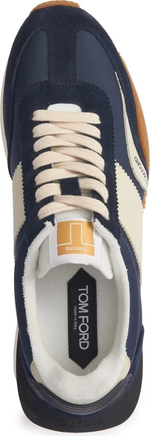 James Mixed Media Low Top Sneaker - Image 5