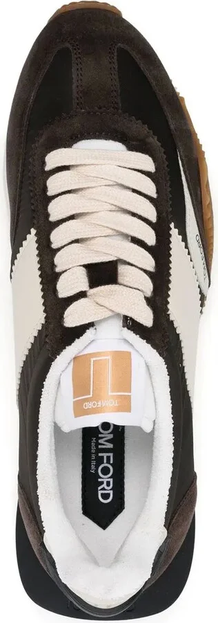 James panelled flatform sneakers - Image 4