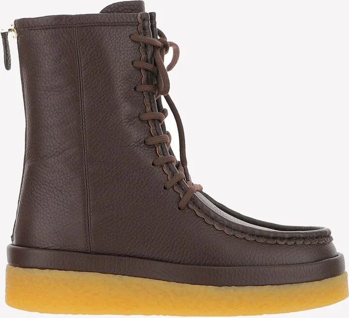 Jamie Ankle Boots in Calf Leather