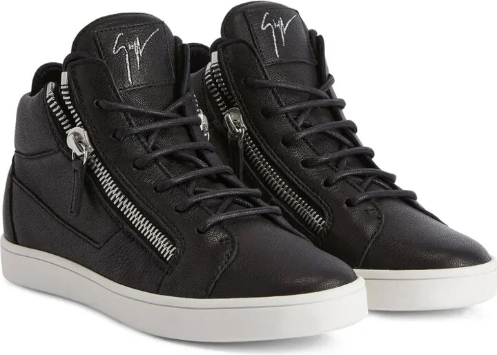 Jamie high-top leather sneakers - Image 2
