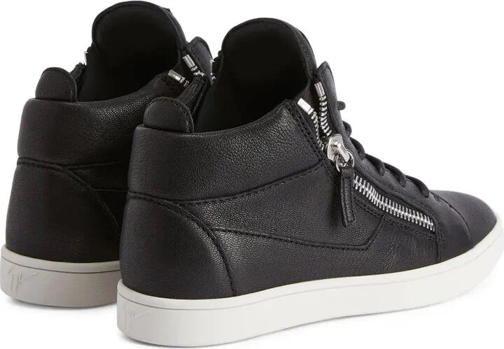 Jamie high-top leather sneakers - Image 3