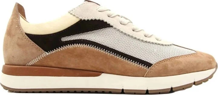 Jamie Mesh Sneaker In Brown