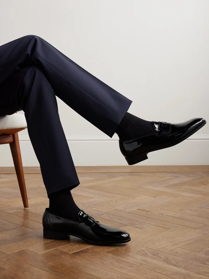 Jamie Patent-Leather Penny Loafers - Image 2