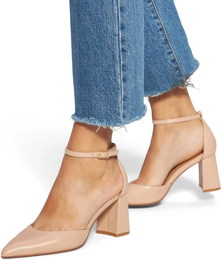 Jan Ankle Strap Pointed Toe Pump - Image 2