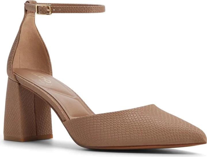Jan Ankle Strap Pointed Toe Pump