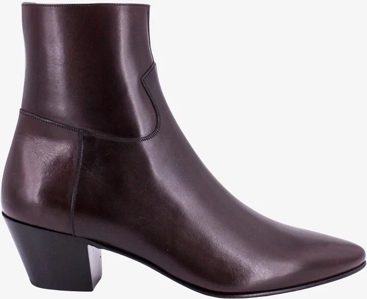 Janco Pointed-Toe Leather Boots
