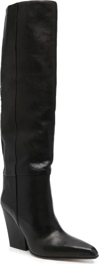 Jane 90mm leather knee-high boots - Image 2