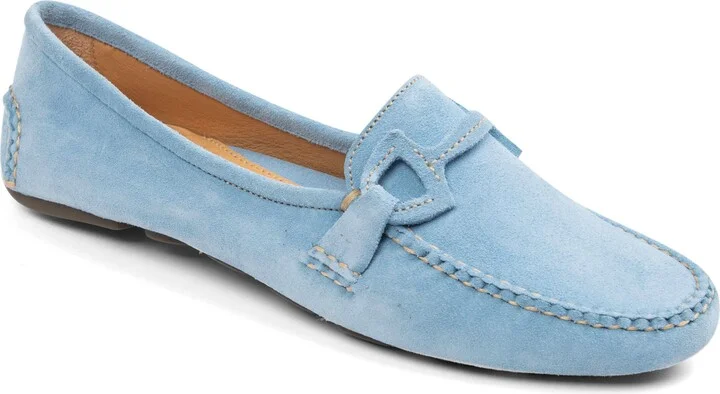 French Blue Suede