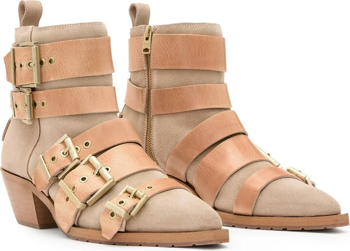Jane Buckle Bootie