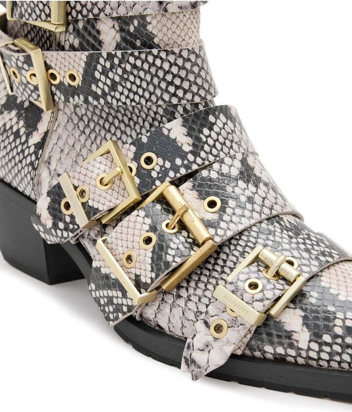 Jane Buckle Pointed Toe Boot - Image 4