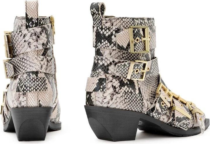 Jane Buckle Pointed Toe Boot - Image 6
