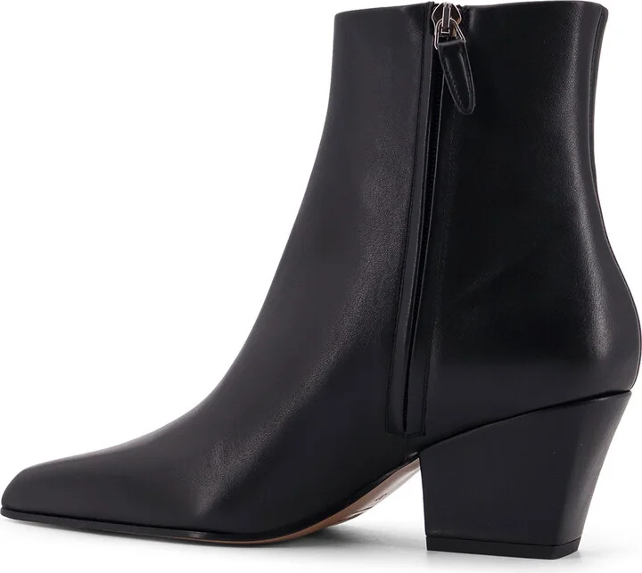 Jane Leather Ankle Boots - Image 3