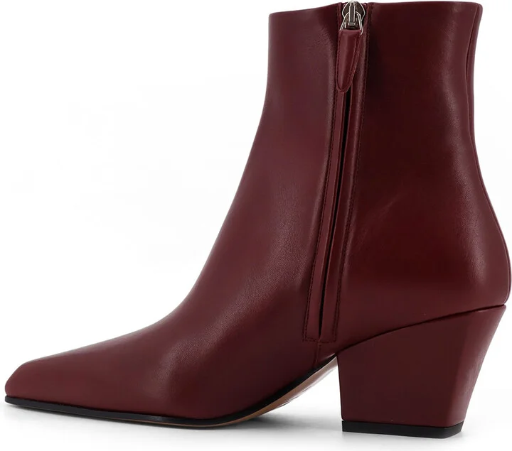 Jane Leather Ankle Boots - Image 3