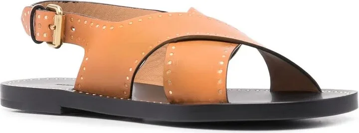Jane leather sandals - Image 2