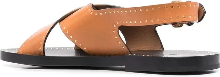 Jane leather sandals - Image 3