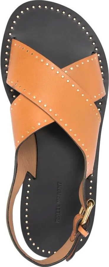 Jane leather sandals - Image 4