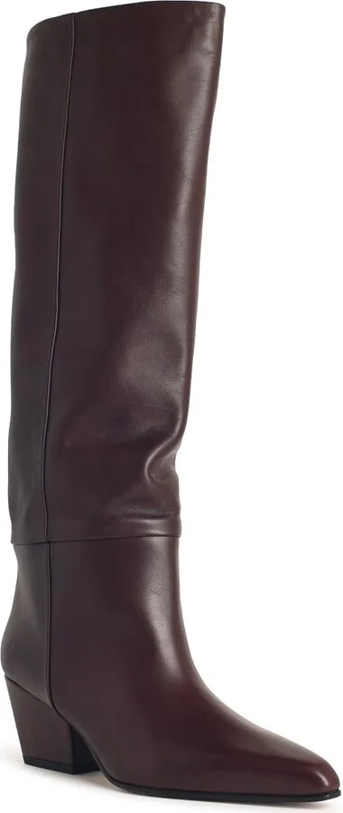 'jane' Mocha Leather Boots - Image 2