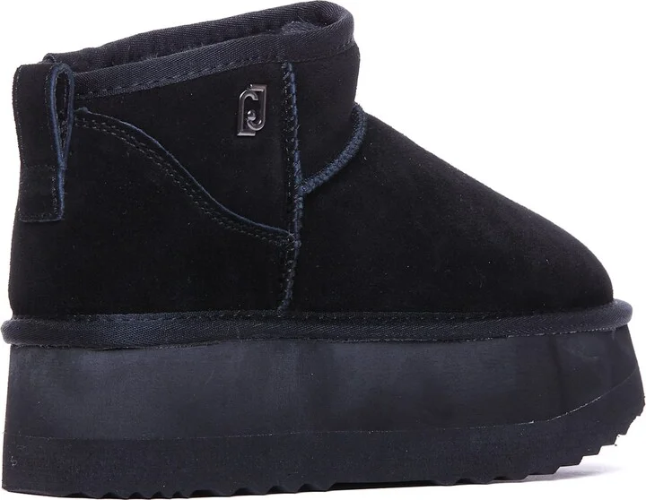 Jane Platform Suede Booties - Image 2