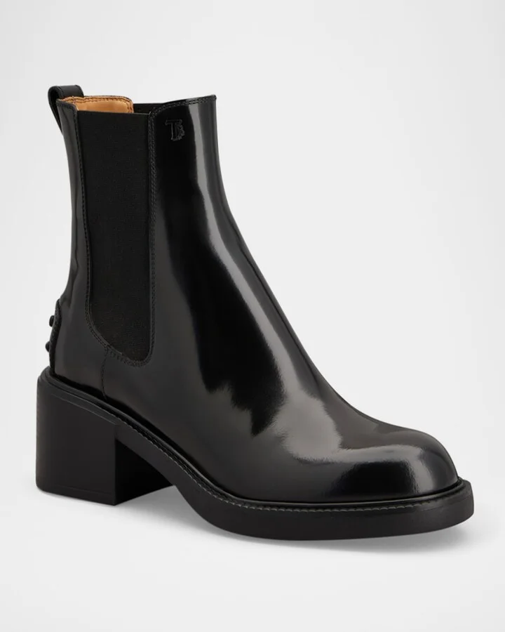 Janeiro Gomma Leather Chelsea Boots - Image 2