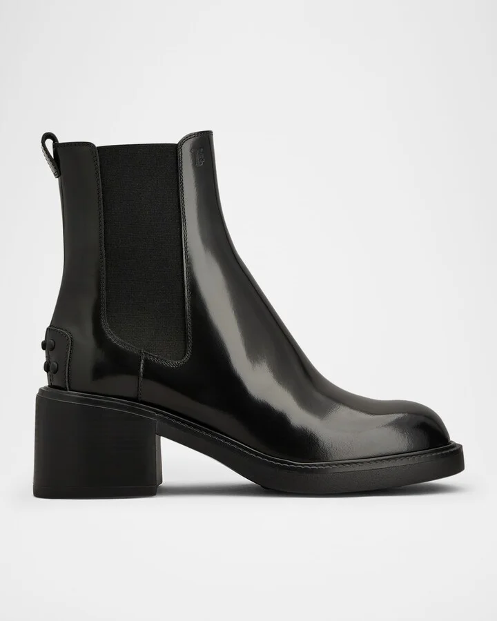 Janeiro Gomma Leather Chelsea Boots