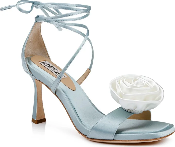 Mist Blue Satin